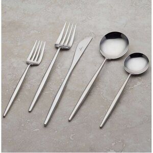Cutipol Moon 5-Piece Stainless Steel Flatware Setting